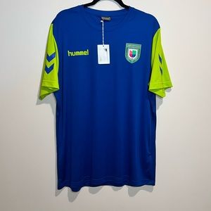 Hummel Los Chicago White Sox Univision soccer Jersey size XL NWT blue and green